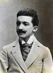 フランスの作家、Pierre Louis dit Louys（1870-1925）の肖像。