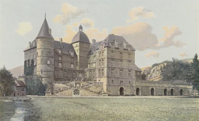 Vizille、Chateau de Lesdiguieres、View of the Park