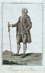 パリのブルジョワ、1787