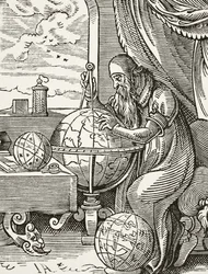 ポールラクロワ（1806-84）による中世の科学と文学からのドイツの天文学者と宇宙飛行士