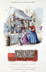 17世紀の玩具商人 - "Le costume de Paris dans traversles siècles "にて