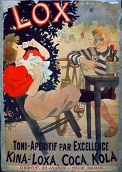 Loxの広告、Toni-Aperitif Par Excellence、パリ