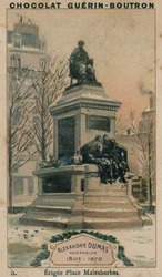 アレクサンドルデュマ、小説家、1803-1870年、エリジープレイスマルゼルブ