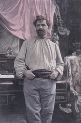 1899年7月15日、ラ・レヴュー・イラストルのアルフォンス・ミュシャ（1860-1939）