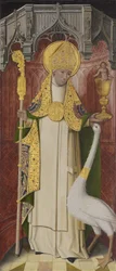 Thuison-les-Abbevilleの祭壇画：リンカーンの聖ヒュー、1490-1500