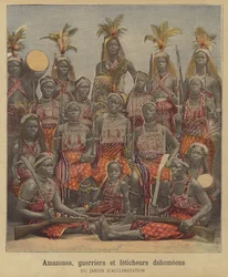 ダホメのアマゾン、戦士、魔女の医者