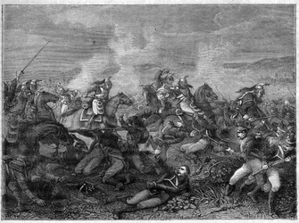 サン・ディジエの戦い 1814年1月27日（ロシアの連合軍とフランスの衛兵ドラゴーンとの戦い） サン・ディジエの戦い - 衛兵のドラゴンの美しいチャージ - ランスコイのロシア人に対する衛兵のドラゴンの戦い - 「Histoire de l