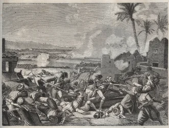 セディマンの戦い - ルイ・シャルル・アントワーヌ・ドゥサイエ将軍（1768-1800）が指揮するフランス軍とムラッド・ベイ（1750-1801）のマムルーク軍との戦い、10月7日。