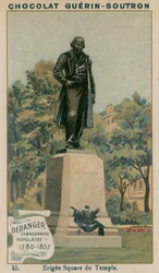 ベレンジャー、人気のシャンソニエ、1780〜1857年、エリジースクエアデュテンプル