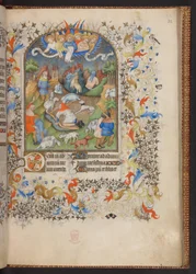 Book of Hours、追加 MS 32454 f.32r、フランス