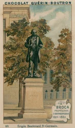 Broca、教授、人類学、1824-1880、Erigee Boulevard St-Germain