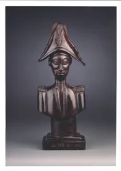 ジャン=ジャック・デサリンの胸像（c.1758-1806）（木）