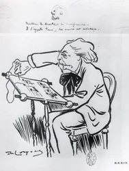 ガブリエル・フォーレの風刺画（1845-1924）