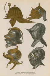 キャスク、モリオン、ヘルメット