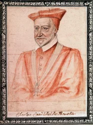 シャルル・ド・ブルボン（1523-1590）、ルーアン大司教（絵