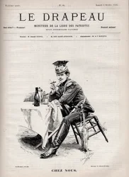 Chez Nus - 「The Flag - Monitor of the League of Patriotes」の表紙 - 10月4日