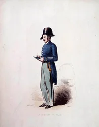 市の軍曹 7月の王政時代の警察官の制服（1830年～1848年） 19世紀