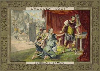 Coriolanusと彼の母親