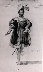 ヴィクトル・ユーゴー（1802-85）作「Le Roi s