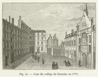 1779年のグラッサンカレッジコート