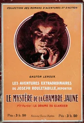 書籍「Le mystere de la chambre jaune」の表紙