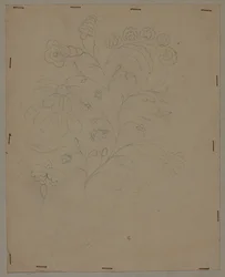 デザイン画、18世紀後半