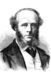 エドワード・オレンジ・ワイルドマン・ワイトハウス（1816-1890）、大西洋横断電信ケーブルのイギリス人電気技師。1868年