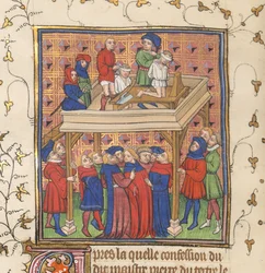 Chronicles of France または St. Denis からの処刑