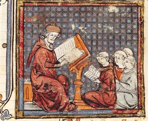 F.277r 1375年から79年にかけて、フランスで学んだ哲学者
