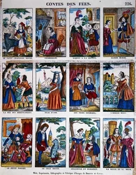 フェアリーストーリーズ」1840年頃（カラーリトグラフ）
