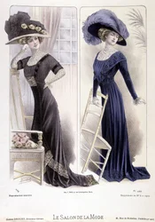 1910年2月16日、ファッションショー。