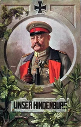ポールフォンヒンデンブルク元帥（1847-1934年）