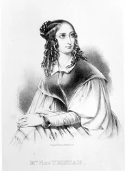 フローラトリスタン（1803-44）、c。 1848