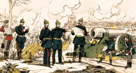普仏戦争：パリの包囲と砲撃