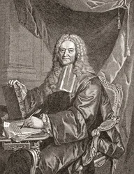 フランソワシコノー、1672年-1752年。フランスの医師でルイ15世王の主治医。 Les Heures Libresから1908年に出版されました。