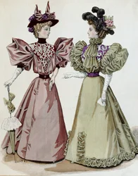 フランスのファッション、1895