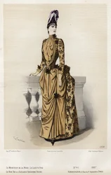 19世紀後半のフランスのファッションプレート