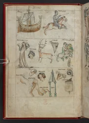 Georgius Fendulus, Liber astrologiae, Sloane MS 3983, f.4v (vellum).