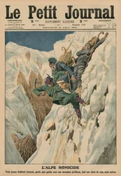 殺人鬼アルプ、『Le Petit Journal』挿絵付別冊の表紙イラスト、1913年8月10日