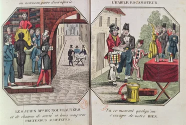Le Paravoleur ou Lart de ConduiteのイラストTout Pays、特にパリ、ユージーンフランソワヴィドック、1830年