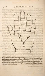 ジョアンズ・インダージョ、ストラスブール、1531年によるキロマンティアのイラスト（版画と彫刻）