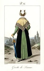 Kuva nro 86, Grisette of Lisieux (värillinen kaiverrus)