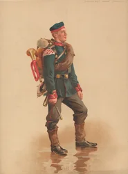 歩兵Regtホーン奏者、Feldmarchmassig