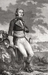ジャンヴィクトールマリーモロー（1763-1813）、パルメンティエの彫刻、ルイブラン（1811-82）1847-62の「歴史革命フランチャイズ」より