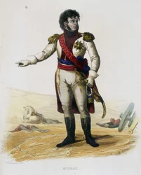 ヨアヒム・ムラット（ジョアッキーノ・ムラット）（1767-1815）、フランスのマレシャル、ナポリの王 - "Plutarque Francais "にて