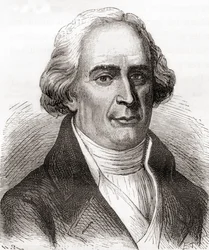 ジョセフ・ミッシェル・モンゴルフィエ（1870年頃出版の『科学の傑作』より）（エングレーヴィング