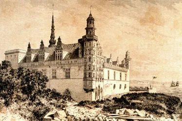 「ラトゥールデュモンド」からの1850年代、デンマーク、ヒレレズ、クロンボー城、パリ、1860年代
