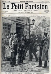 La Bande de Montmartre: 警察がパリで強盗を逮捕、「Le petit Parisien」に掲載。