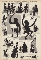 ミュージック・イン・パリ（リトグラフ