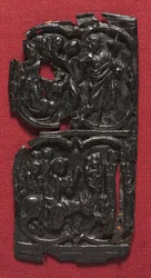 レザーパネル、c.1350-1400